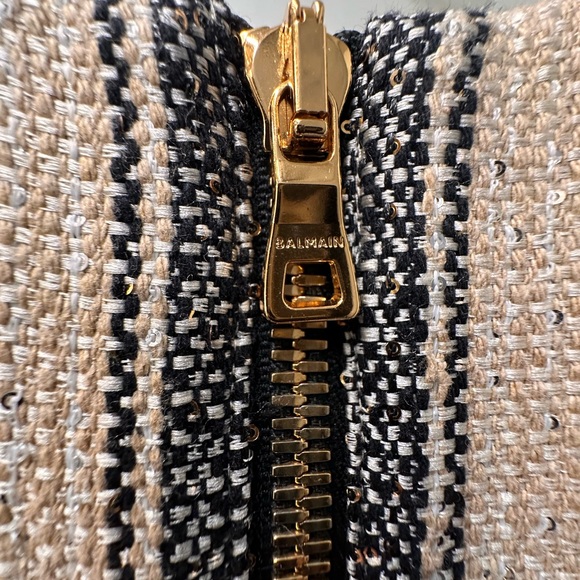 Balmain Striped Crop Top - Picture 6 of 8